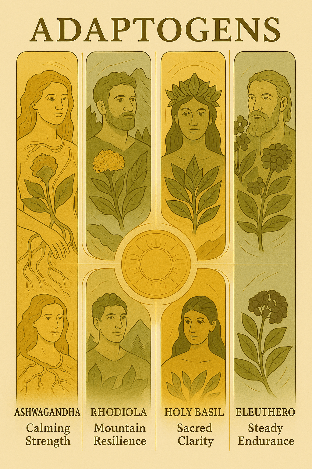 Adaptogens: Herbal Guardians of Stress and Resilience - Ministry of Neteru Apothecary