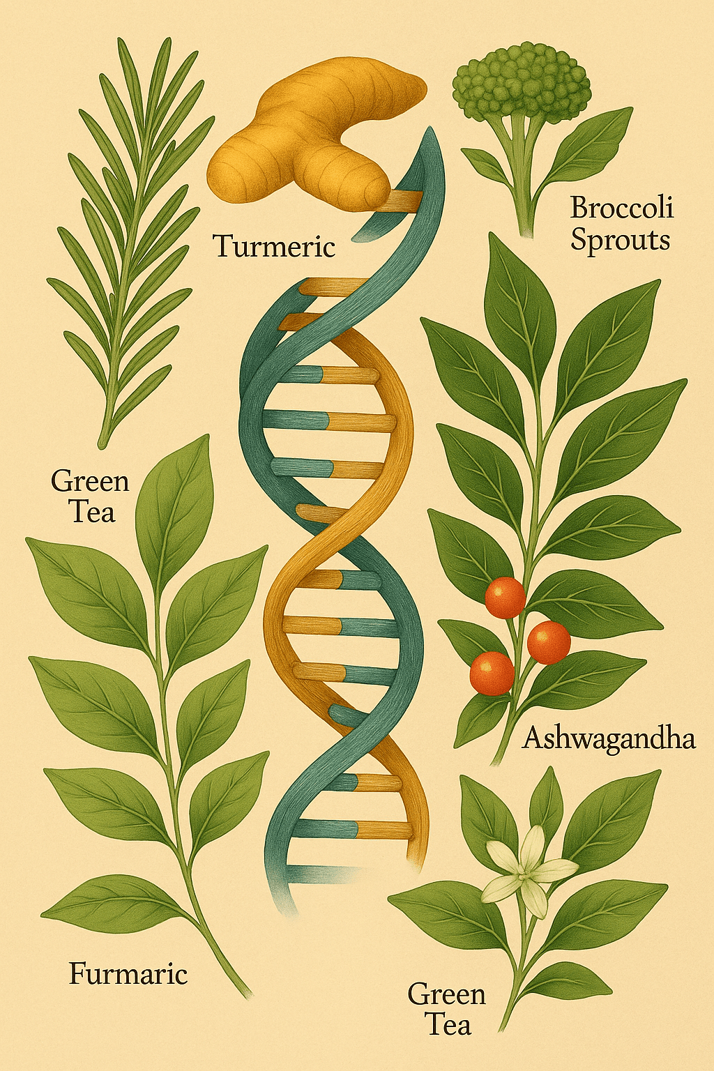 Epigenetics & Herbal Influence: Turning Genes On and Off Naturally - Ministry of Neteru Apothecary
