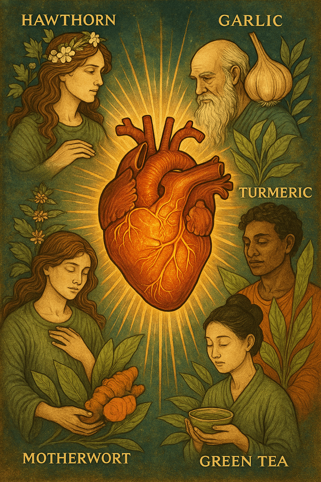 Cardiovascular Health: Herbal Protectors of the Heart and Vessels - Ministry of Neteru Apothecary