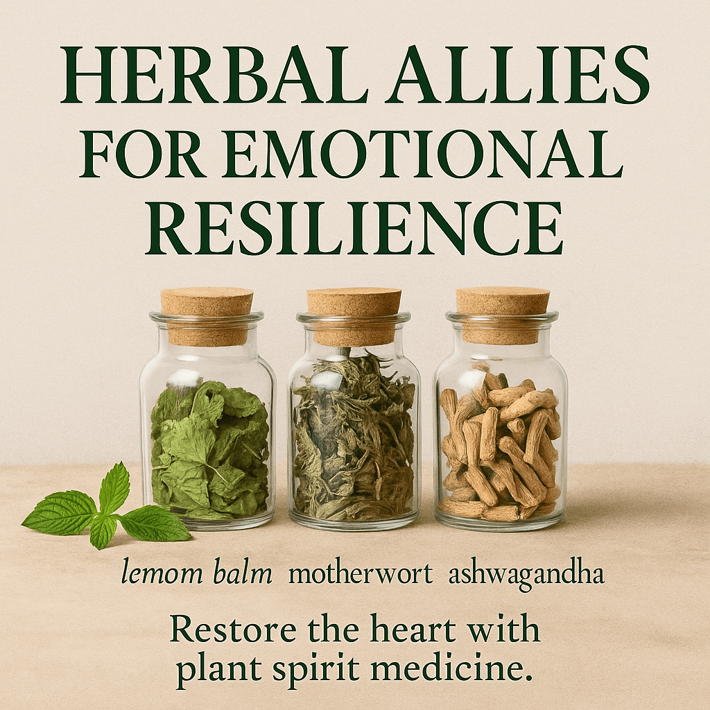 Herbal Allies for Emotional Resilience - Ministry of Neteru Apothecary