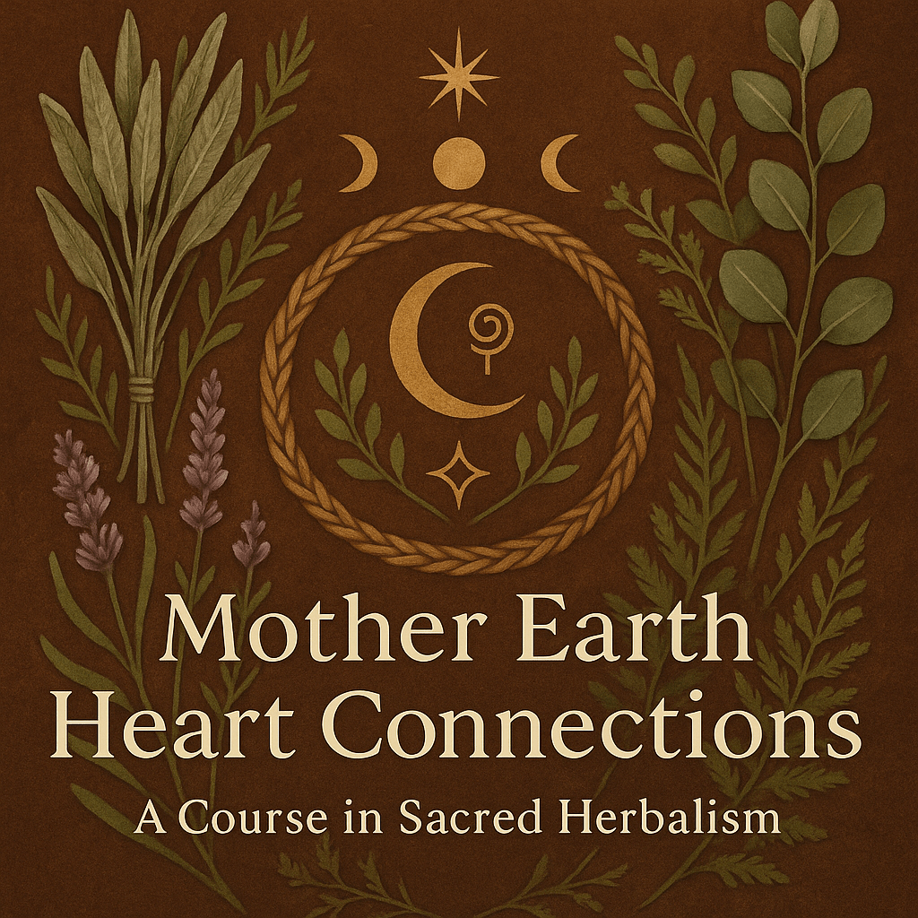 Mother Earth Heart Connections: A Course in Sacred Herbalism - Ministry of Neteru Apothecary