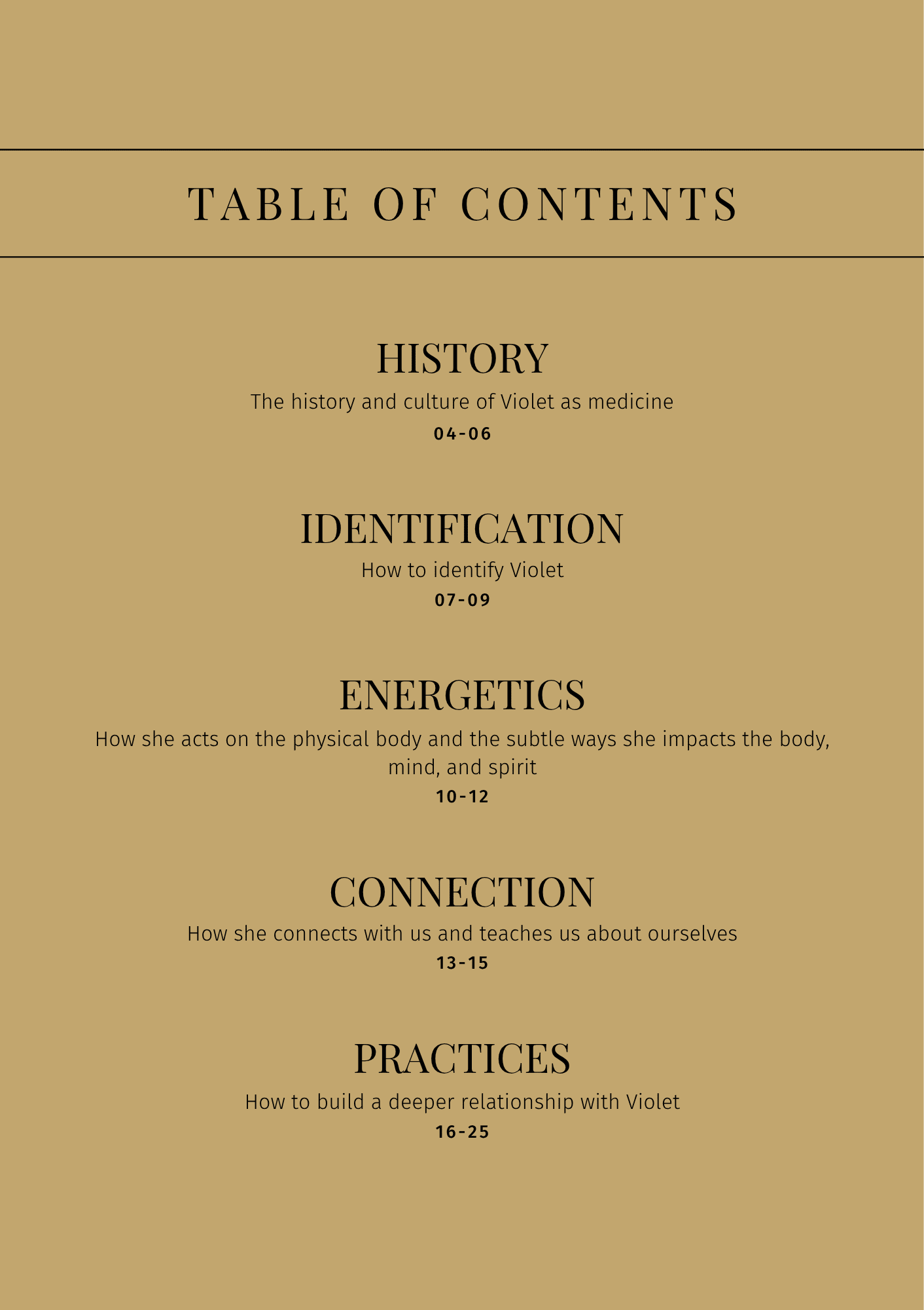 Violet: Sacred Herbalism Booklet (digital) - Ministry of Neteru Apothecary