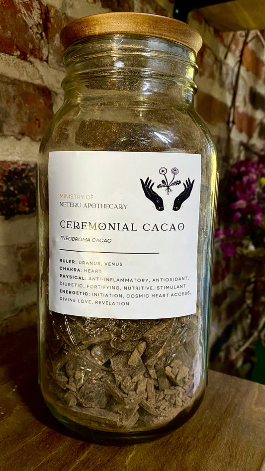 Ceremonial Cacao Organic - Ministry of Neteru Apothecary
