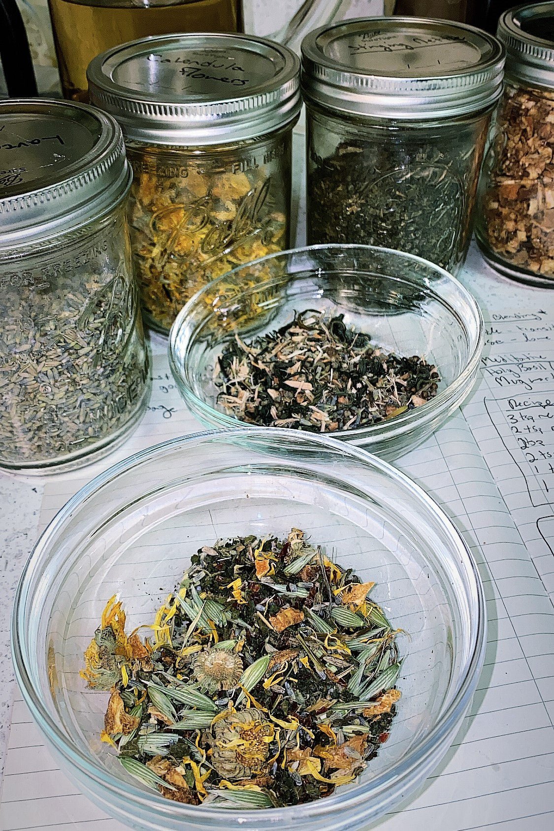 Custom Herbal Tea Order - Ministry of Neteru Apothecary