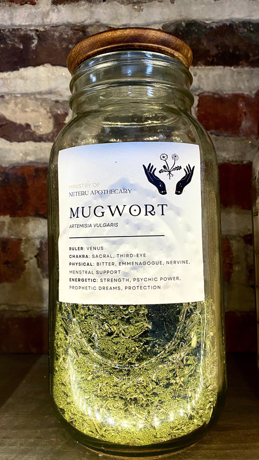 Mugwort Leaf Organic - Ministry of Neteru Apothecary