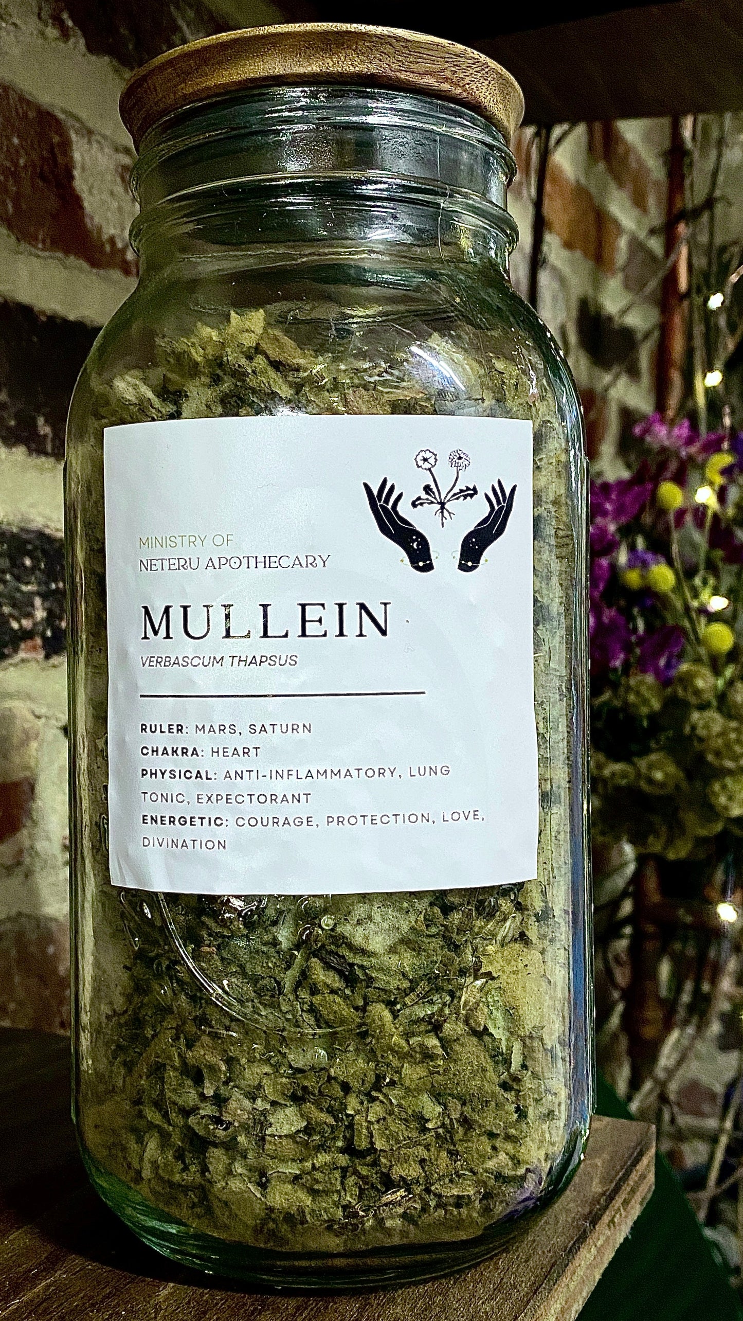 Mullein Leaf Organic - Ministry of Neteru Apothecary