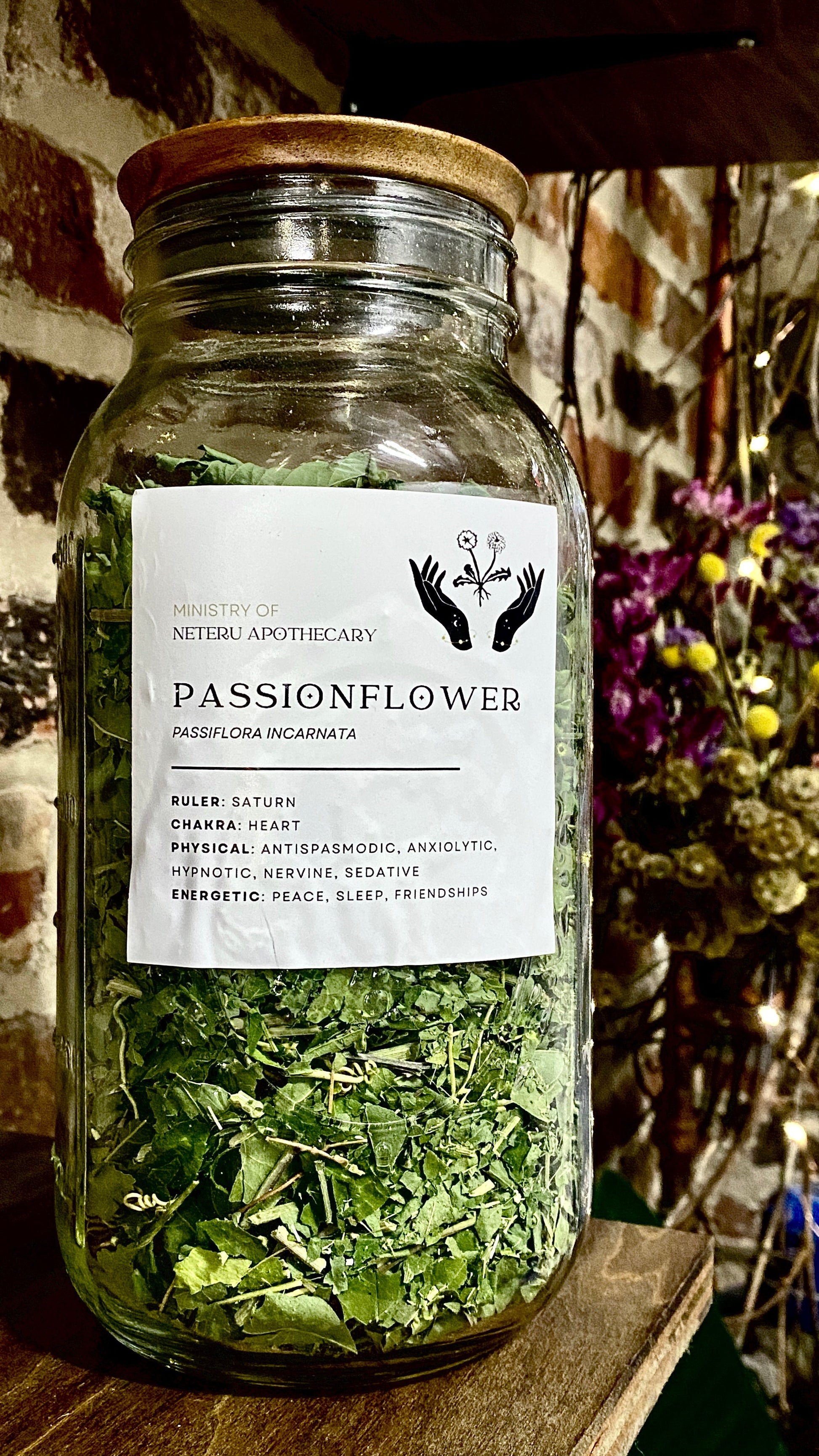 Passionflower/Maypop Leaf Organic - Ministry of Neteru Apothecary